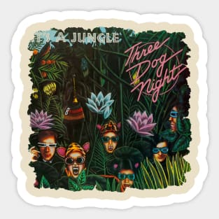 its a jungle vintage Sticker
